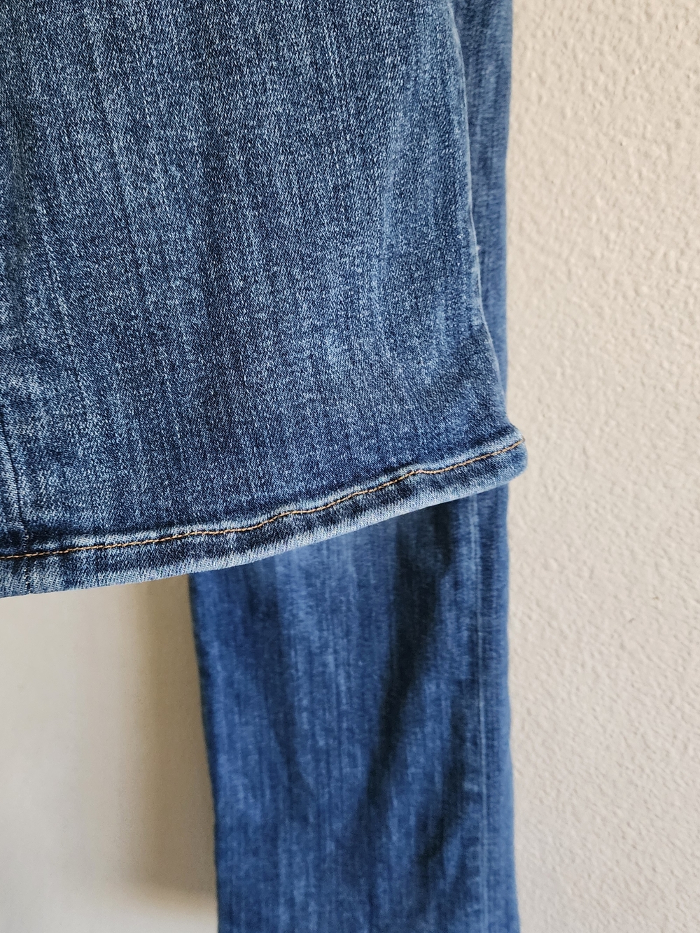AYR The Pop Jeans Size W 33L Straight Leg Medium Wash Stretch Denim Made in USA - Picture 4 of 9